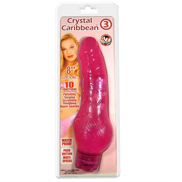 Waterproof Crystal Caribbean #3 10x (Pink) — image 5 of 5