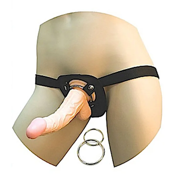 All American Whopper 8in Vib Dong with Harness — image 9 of 10