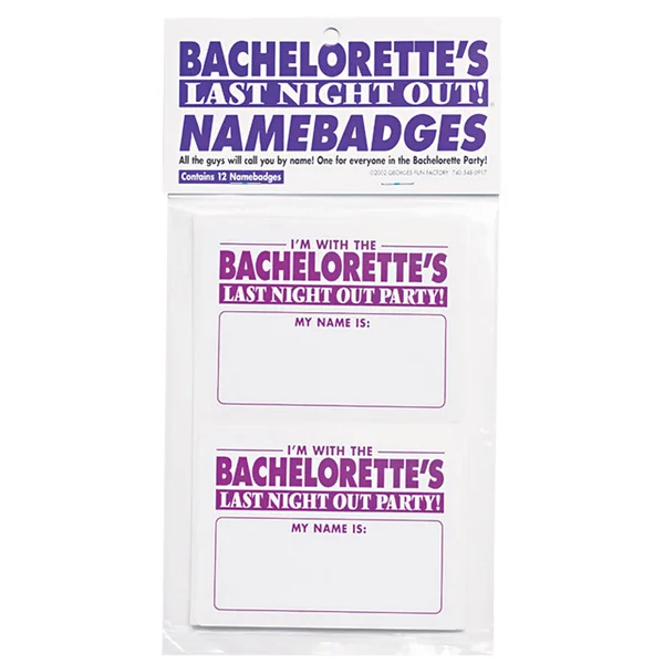 Bachelorette Namebadges — image 3 of 3