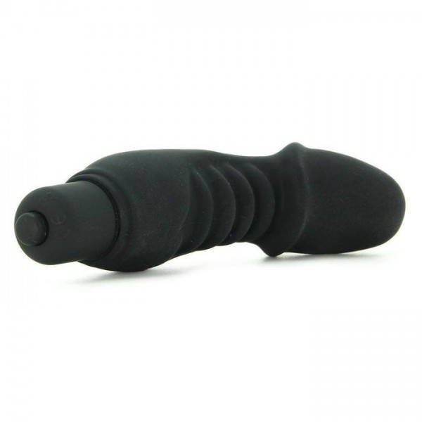 Mack Tuff Ribbed Vibrating Silicone Stimulator