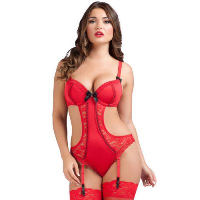 Red rose teddy