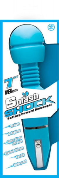 Splash Shock Silicone Vibrator 7"