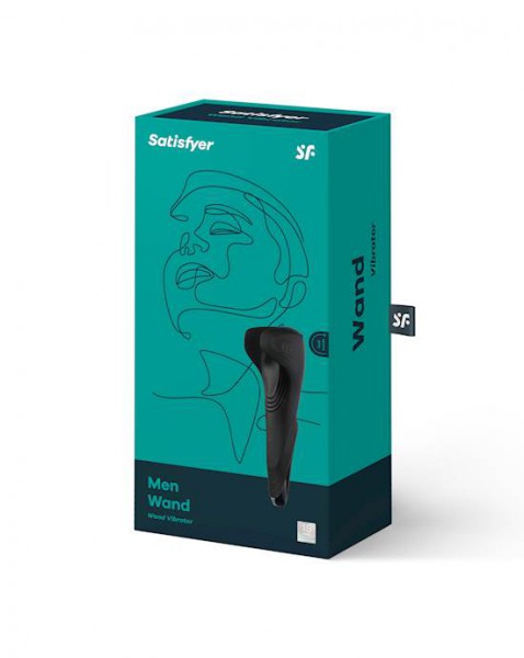 Satisfyer Men Wand 7.9" Masturbator with Flex Wings