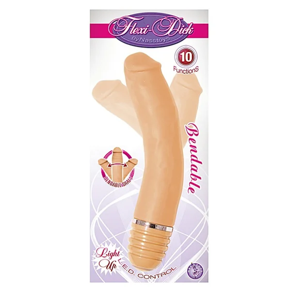 Nasstoys Flexi Dick 10 Function Waterproof Flesh — image 5 of 5