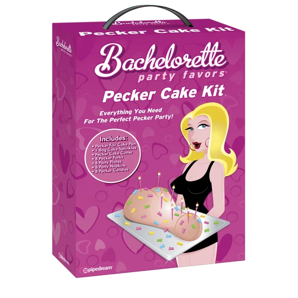 Pipe Dreams Bachelorette Party Favors Pecker Cake Kit — image 4 of 5