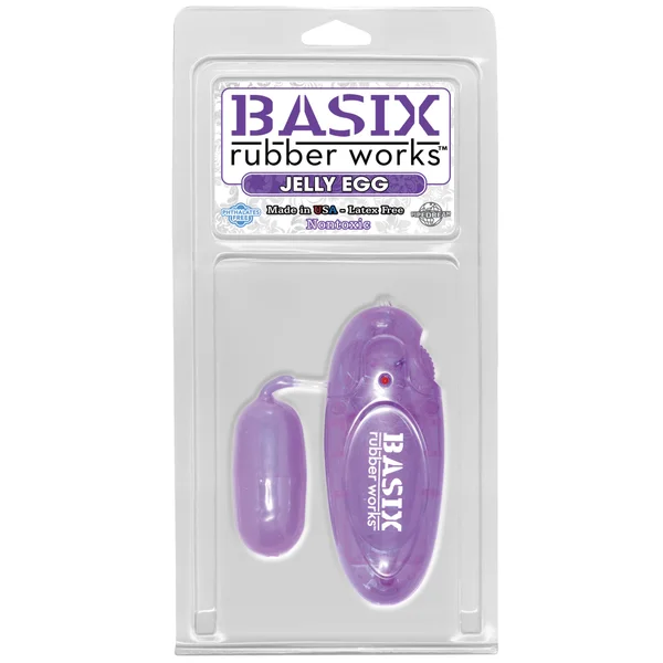 Pipe Dreams Basix Rubber Works - Jelly Egg — image 6 of 6