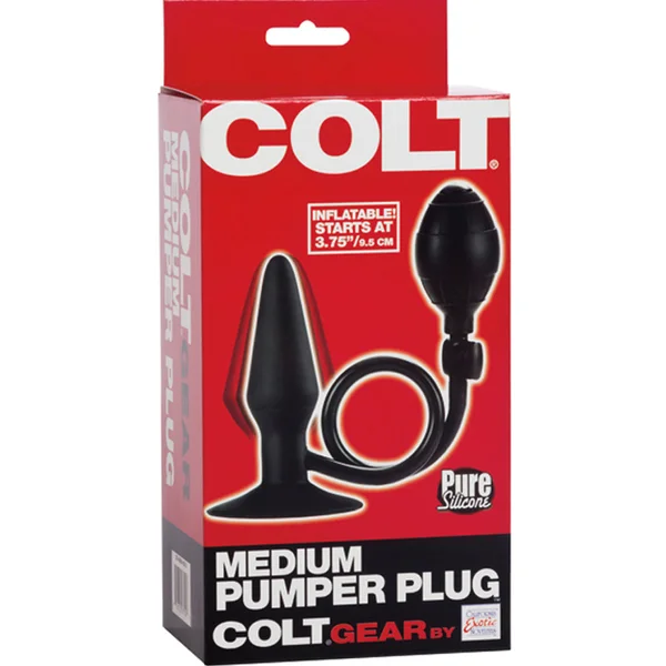 California Exotic COLT Medium Pumper Plug - Black — image 4 of 4