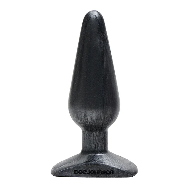 Doc Johnson Platinum Silicone The Big End Charcoal — image 3 of 4