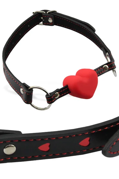 Berlin Baby Love Heart 1.8" Silicone Gag — image 5 of 8