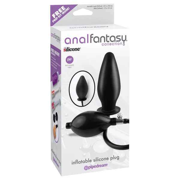 Pipe Dreams Anal Fantasy Collection Inflatable Silicone Plug — image 6 of 6