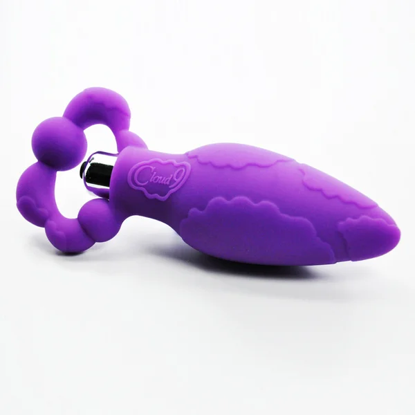 Cloud 9 - Silicone Pro Plug with Large Silver Vibe Purple — image 3 of 4