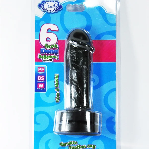 Cloud 9 - Delightful Dong 6 inch Black — image 7 of 7