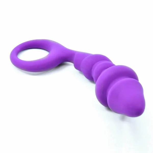 Cloud 9 - Curved Prostate Plug with Bonus C Rings — image 5 of 8