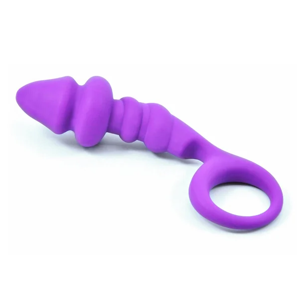 Cloud 9 - Curved Prostate Plug with Bonus C Rings — image 6 of 8