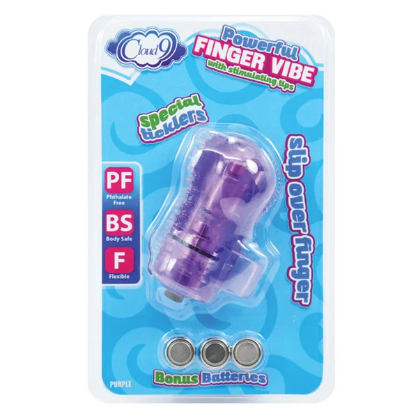 Cloud 9 - Finger Vibe with Stimulating Tips — image 9 of 9
