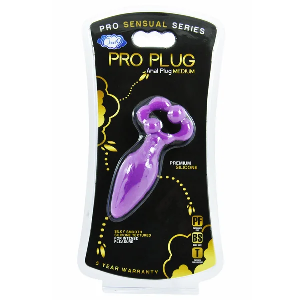 Cloud 9 - Silicone Pro Plug Medium Purple — image 5 of 5