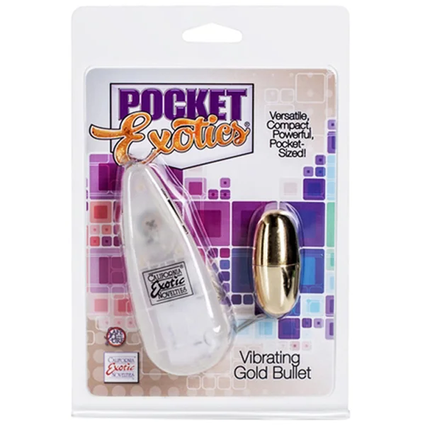 California Exotic Pocket Exotics Vibrating Gold Bullet — image 4 of 4
