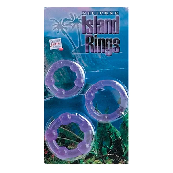 California Exotic Island Rings - Purple — image 2 of 2
