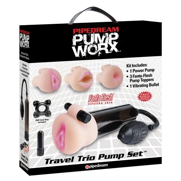 Pipe Dreams Pump Worx Travel Trio Pump Set — image 6 of 6