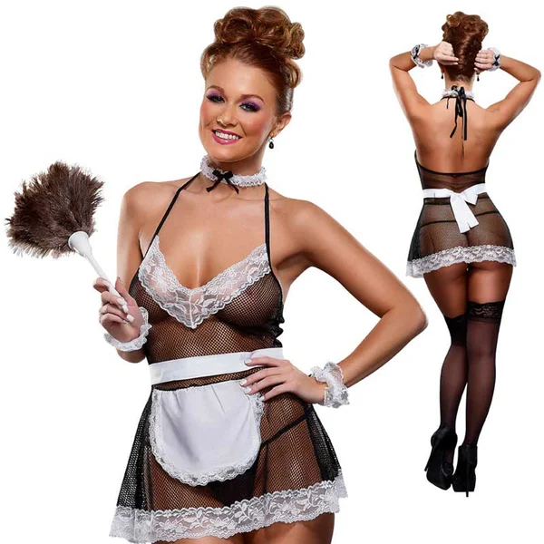Magic Silk Chamber Maid Black S/M — image 2 of 2