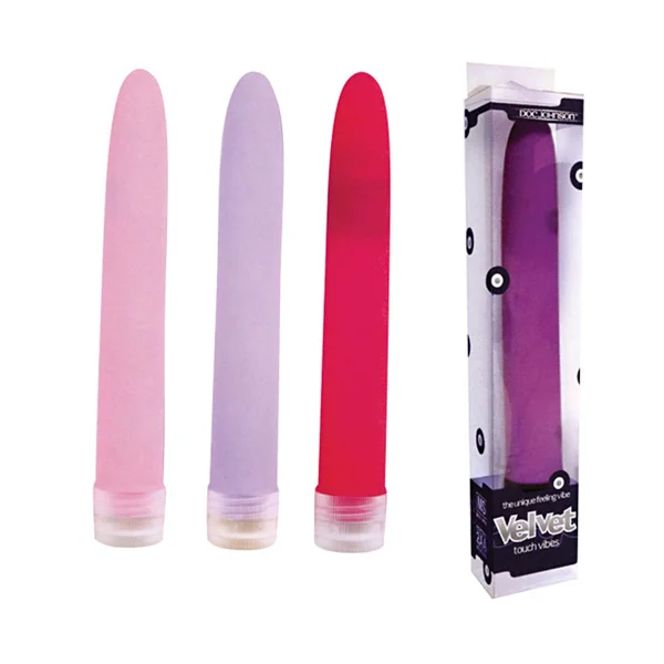 Doc Johnson Velvet Touch Vibe 7 inch Lavender — image 4 of 4