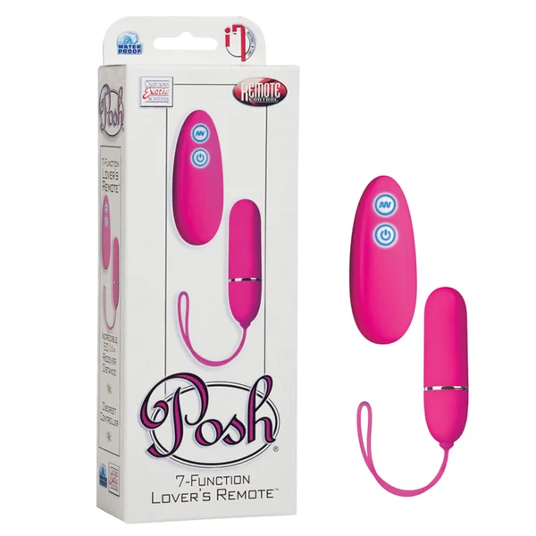 California Exotic Posh 7-Function Lover's Remote - Pink — image 10 of 10