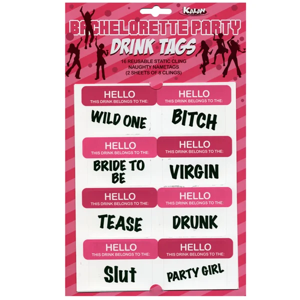 Bachlorette Drink Clings — image 2 of 2