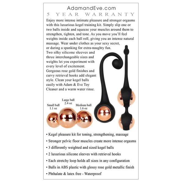 Adam & Eve Intimate Pleasure Kegel Set — image 21 of 21