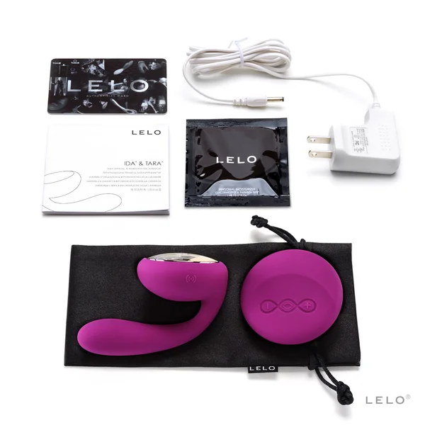 LELO Ida Couples Massager Deep Rose — image 8 of 9