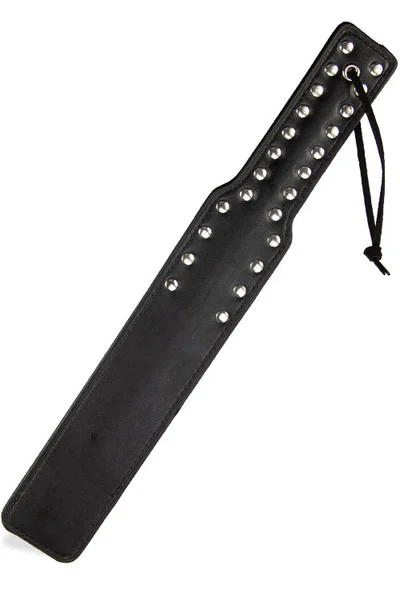 Berlin Baby 14.8" Vegan Leather Studded Paddle — image 4 of 6