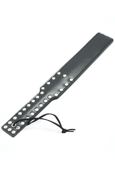 Berlin Baby 14.8" Vegan Leather Studded Paddle — image 9 of 12