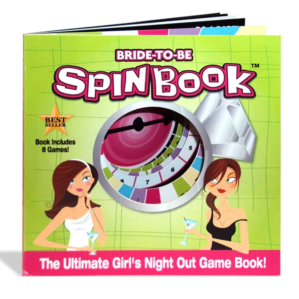 Bachelorette Party Bride To Be Spin Book Game Book — image 4 of 5