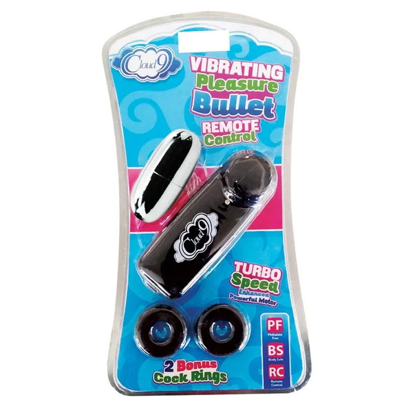 Cloud 9 - Bullet Black with Cock Rings — image 7 of 7
