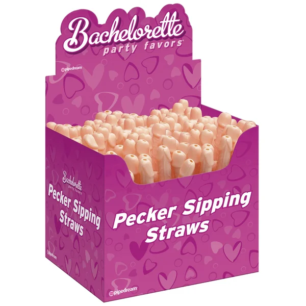 Pipe Dreams Bachelorette Party Favors Pecker Sipping Straws — image 7 of 8