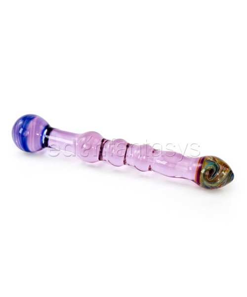 Purple swirled tip
