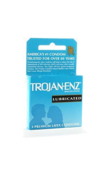 Trojan-enz lubricated