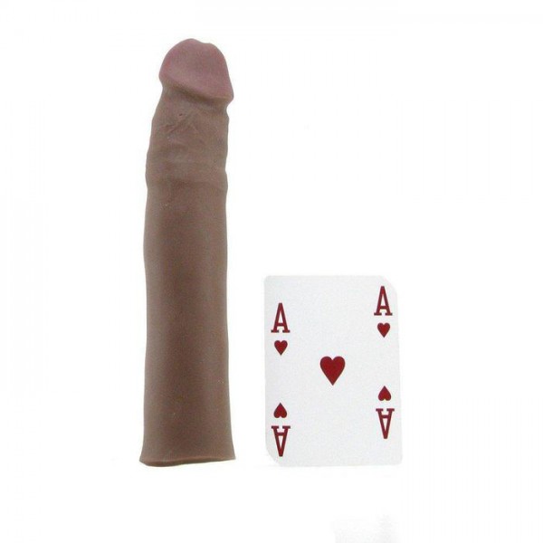 Cyberskin 1.5" Transformer Penis Extension Cinnamon