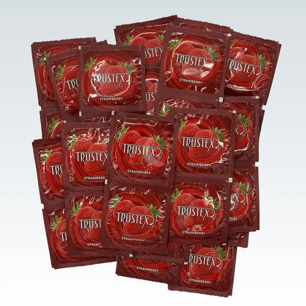 Strawberry Flavored Trustex Condoms ???? — image 3 of 3