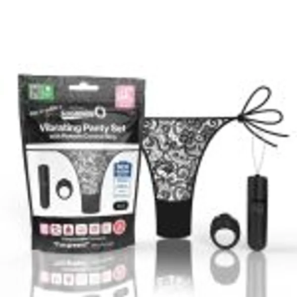 Vibrating Panty Set W/ Remote Ring 4T High Pitch Treble Panties — image 10 of 11