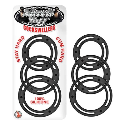 Mack Tuff Cockswellers Silicone Erection Enhancer Black
