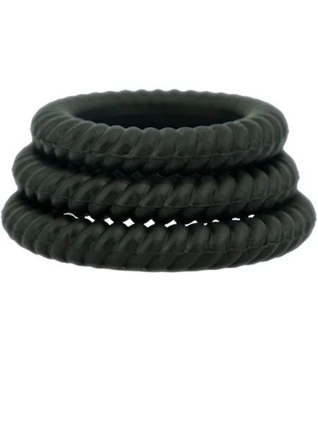 Relaxed Fit Elastomer C Ring Cockrings Black — image 3 of 5