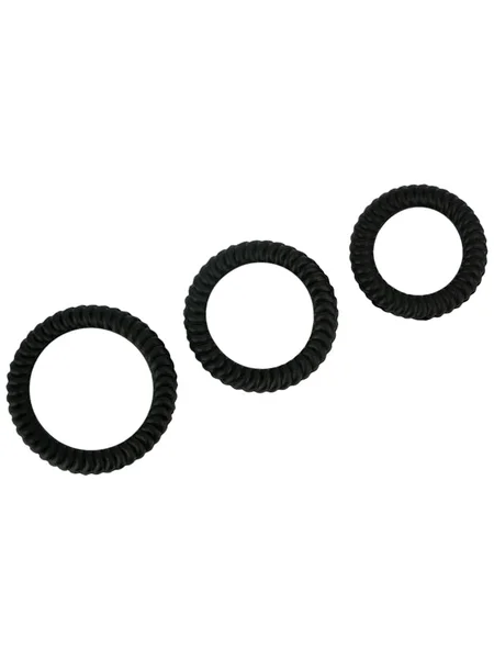 Relaxed Fit Elastomer C Ring Cockrings Black — image 4 of 5