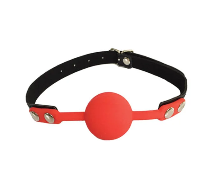 GAG006 Faux Leather Gag With Silicone Ball — image 4 of 4