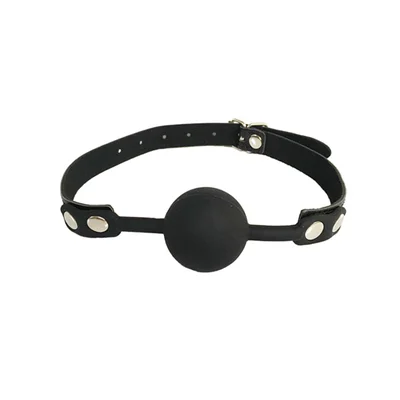 GAG006 Faux Leather Gag With Silicone Ball