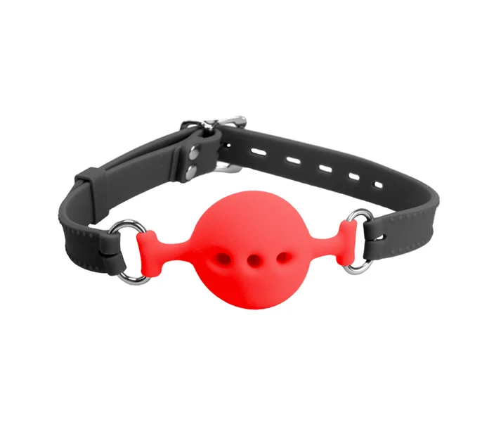 GAG011 Silicone Gag With Breathable Ball — image 2 of 3