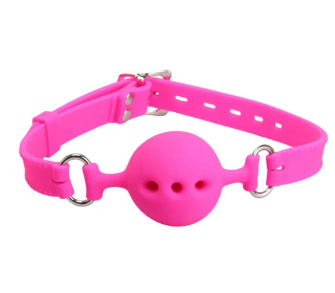 GAG011 Silicone Gag With Breathable Ball — image 3 of 3