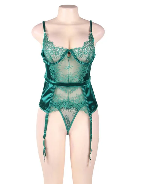 Emerald Lace Corset - Two Sizes Available — image 5 of 6