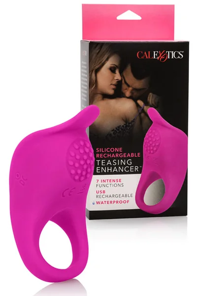 California Exotic USB-Rechargeable Vibrating Textured Silicone Couples Cock Ring — image 18 of 18