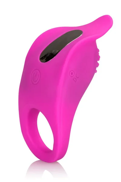 California Exotic USB-Rechargeable Vibrating Textured Silicone Couples Cock Ring — image 7 of 18