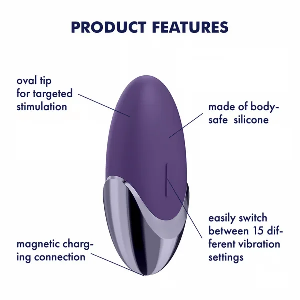 Satisfyer Purple Pleasure Lay-on Vibrator — image 19 of 22